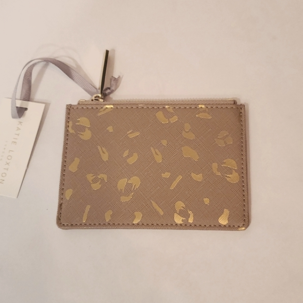 Katie Loxton Leopard Print Card Holder